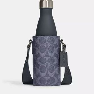 Coach-water bottle crossbody holder